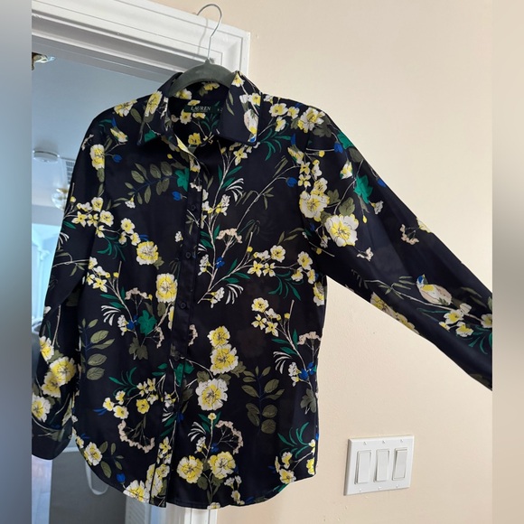 Ralph Lauren Floral Button-Up Shirt - Picture 3 of 12